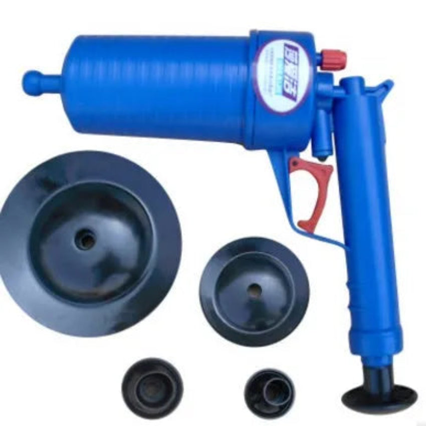 AeroClean Household Drain Blaster Gun – High-Pressure Air Drain Unblocker for Quick Clearing 0