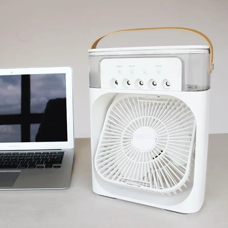 AeroCool Personal Humidification Fan – 3-in-1 USB Cooling & LED Light 3