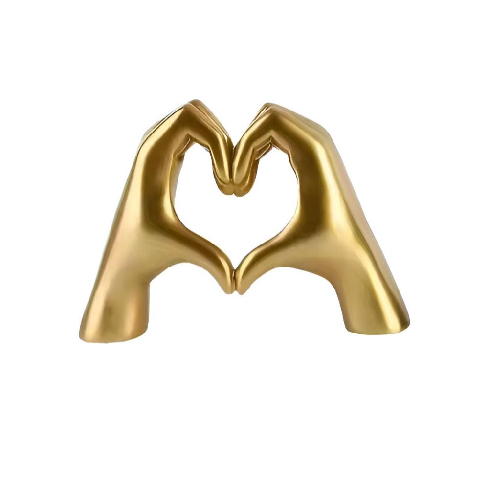 AffinityArt Decorative Love Hands Sculpture – Intricate Heart Gesture Elegant Wall Décor 7