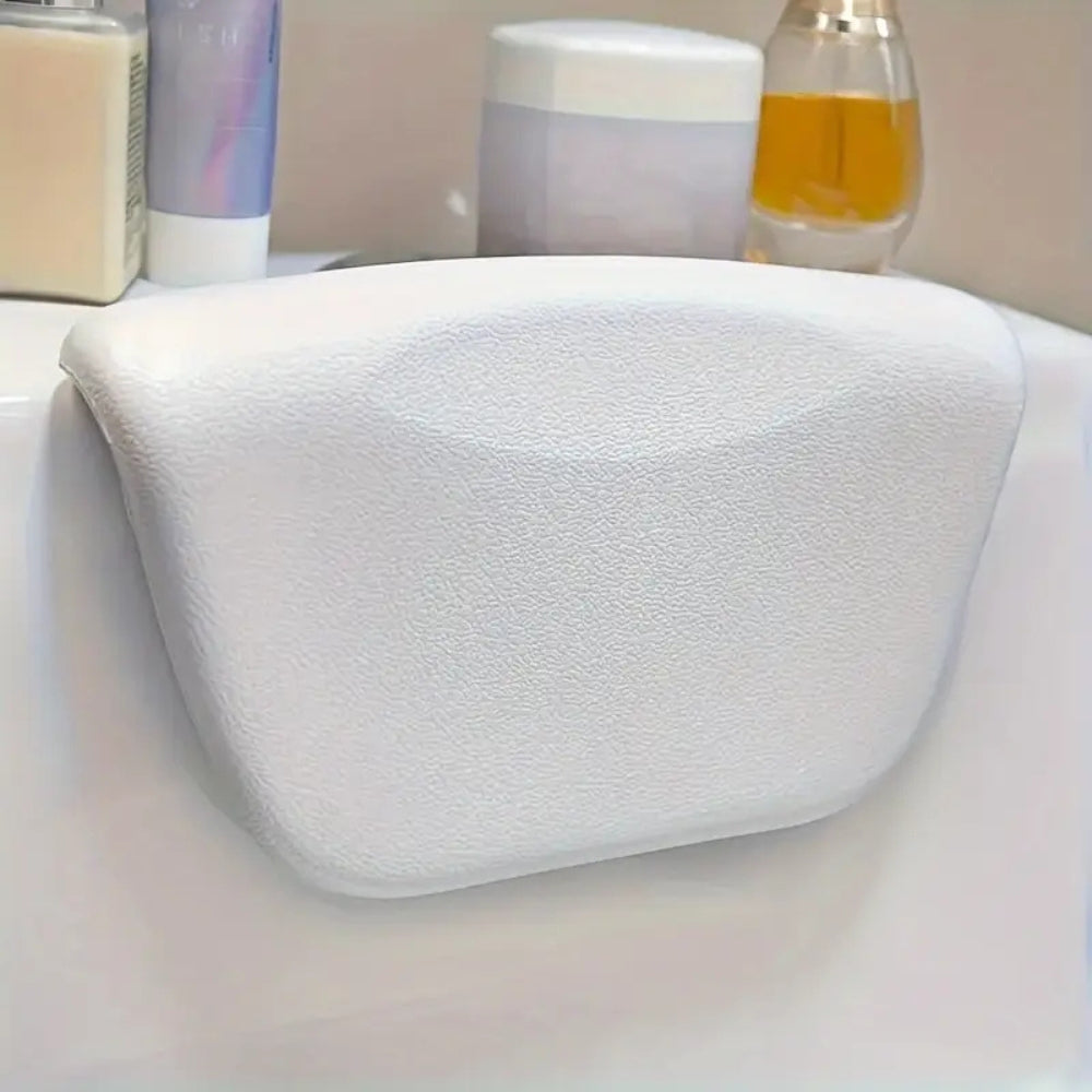 AquaEase Bathtub Pillow – Contoured Support Soft Comfort for Relaxing Baths 1