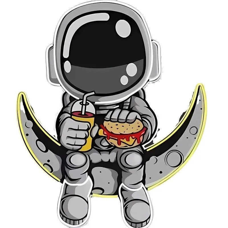 Astrolite Kids' Astronaut Wall Lamp – USB Powered Neon Design for Indoor Decor 5
