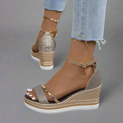 Ava Women's Classic Wedge Sandals – Comfortable and Stylish Footwear