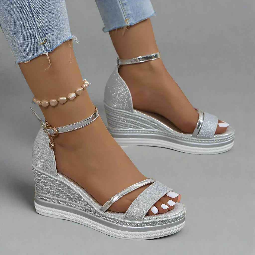 Ava Women's Classic Wedge Sandals – Comfortable and Stylish Footwear