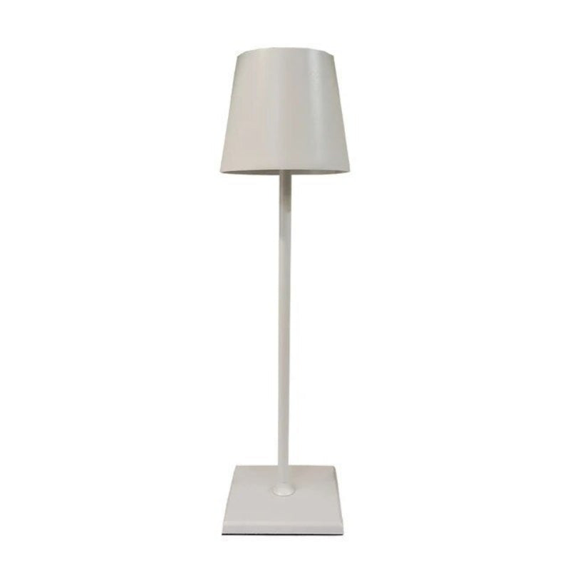 Capri Modern Aluminum Table Lamp – Cordless Rechargeable Lighting for Living Rooms 5