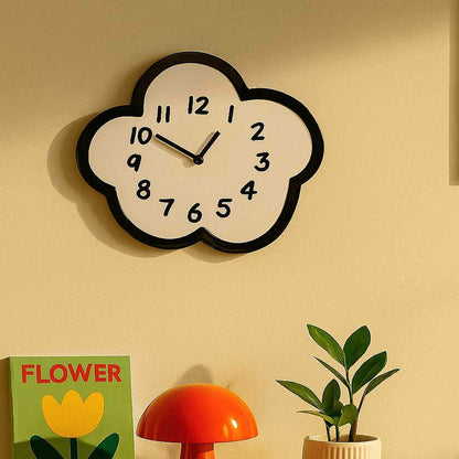 Cielo Large Wall Clock – Charming Cloud Design for Modern Kitchen Decor 0