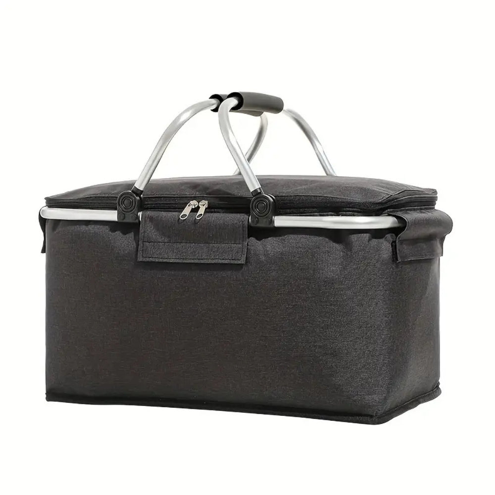 Cove Collapsible Picnic Basket – Leakproof Insulated Design for Outdoor Adventures 0