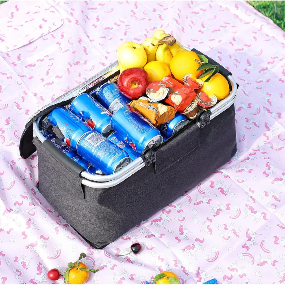 Cove Collapsible Picnic Basket – Leakproof Insulated Design for Outdoor Adventures 4