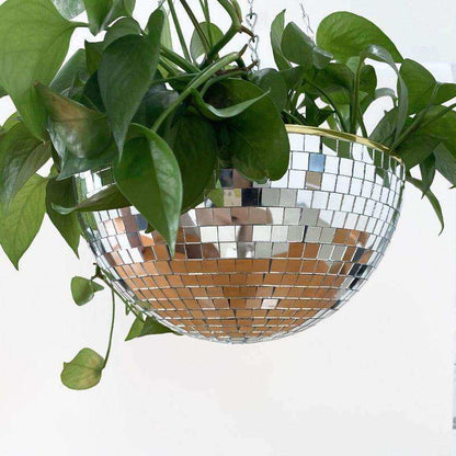Dazzlo Indoor Hanging Planter – Mirrored Design for Stylish Space Efficiency 5