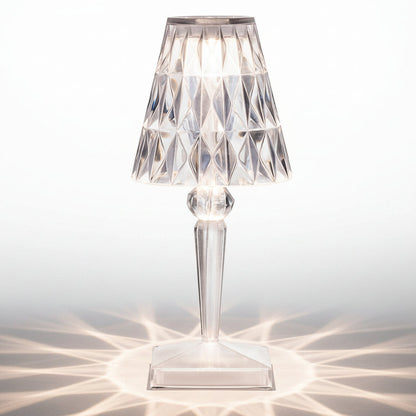Dazzora Acrylic Table Lamp Modern Cordless Design – Elegant LED Lighting for Interiors 0