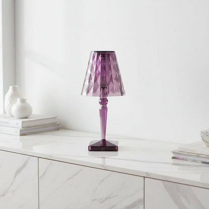 Dazzora Acrylic Table Lamp Modern Cordless Design – Elegant LED Lighting for Interiors 1