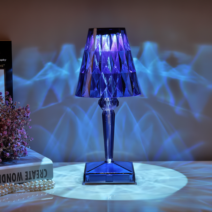 Dazzora Acrylic Table Lamp Modern Cordless Design – Elegant LED Lighting for Interiors 2