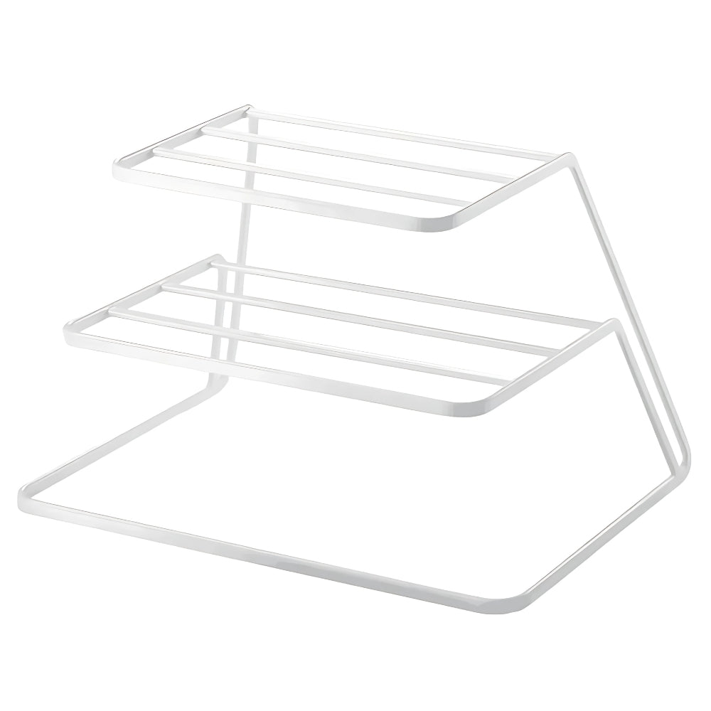 DuoTier Kitchen Stainless Steel Dish Rack – Two-Tier Design for Space-Saving Organization 2