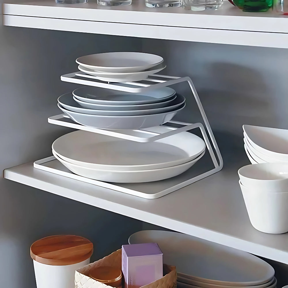 DuoTier Kitchen Stainless Steel Dish Rack – Two-Tier Design for Space-Saving Organization 3