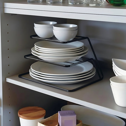 DuoTier Kitchen Stainless Steel Dish Rack – Two-Tier Design for Space-Saving Organization 4
