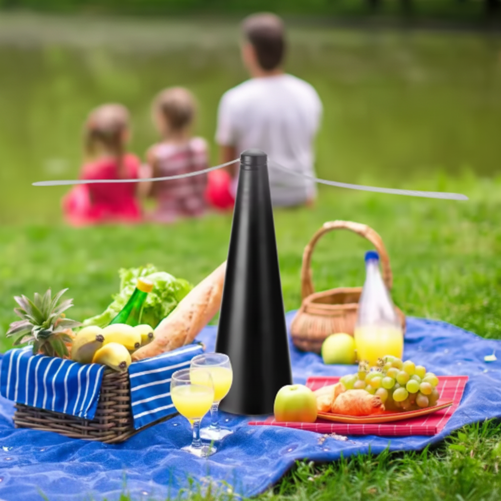 Eon Insect Repellent Table Fan – Chemical-Free Reflective Blade Protection 1