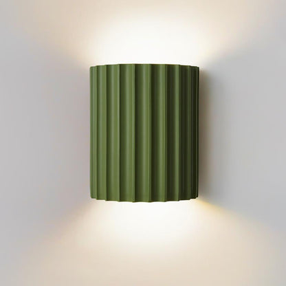 Fabulous Green Wall Sconce – Modern 2-Light Resin Design for Indoor Spaces 3