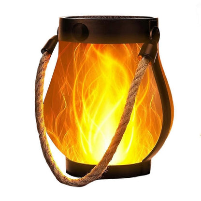 Flareon Outdoor Solar Lantern – Waterproof Garden Light with Flickering Flame Effect 0