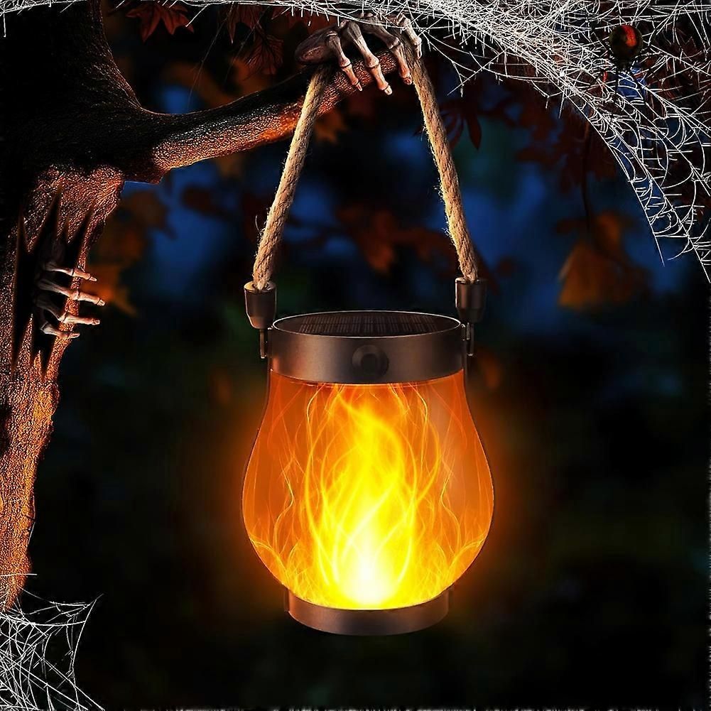 Flareon Outdoor Solar Lantern – Waterproof Garden Light with Flickering Flame Effect 3