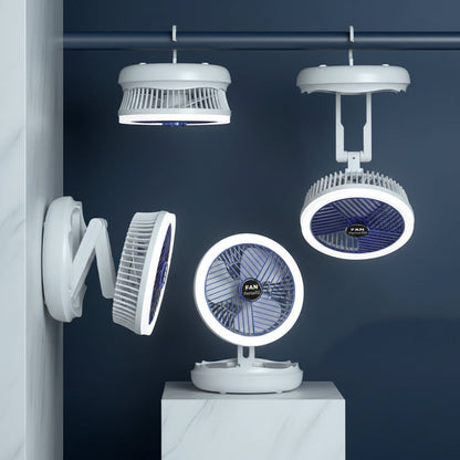 Flexta Versatile Adjustable Table Fan – Quiet 4-Speed Cooling for Desk Use 3
