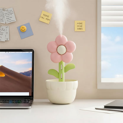 Flora 3-in-1 Humidifier Lamp – Quiet Operation With Adjustable Water Capacity 2