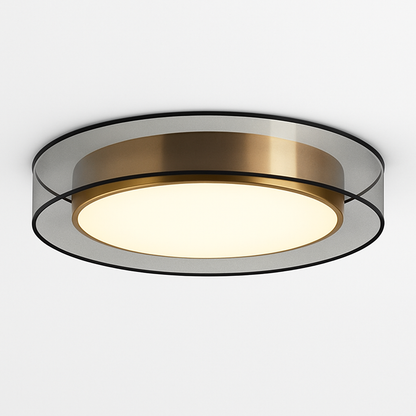 Gleam Loft Modern Ceiling Light – Elegant Gold Flush Mount for Stylish Interiors 4