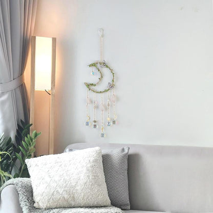 Harmony Home Decor Crystal Dream Catcher – Handmade Rainbow Sun Catcher 6