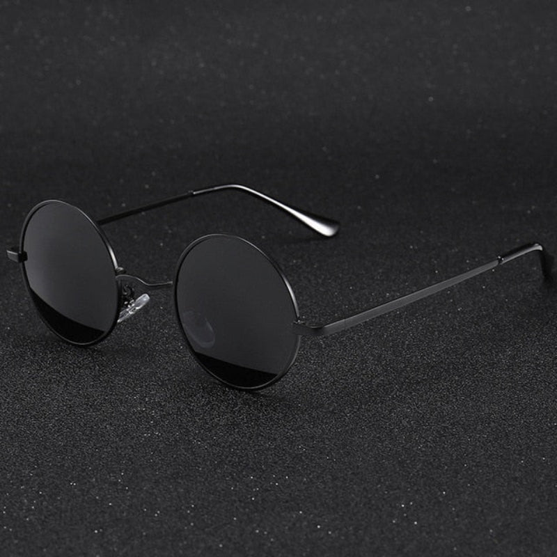 Jay Retro Men's Sunglasses – Stylish Round Frame with UV Protection