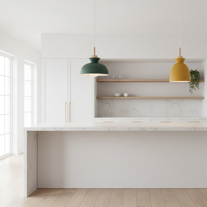 Jora Modern Pendant Light – Adjustable Metal Design for Stylish Kitchens 2