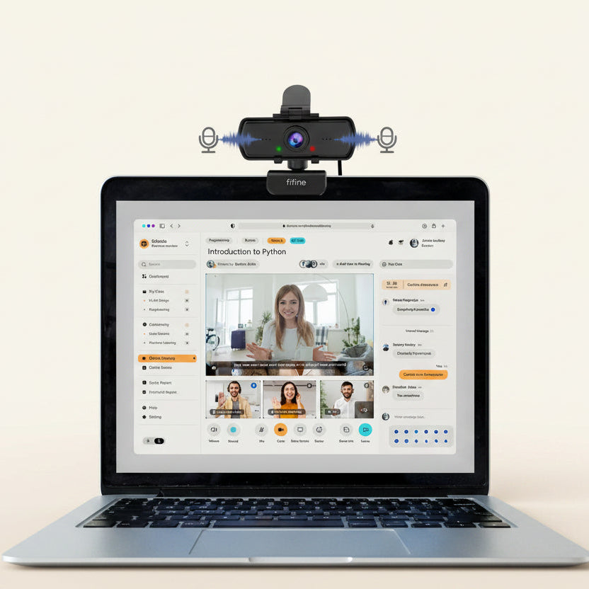 Kaleo High-Definition Webcam – 1440p Clarity for Video Calls and Streaming 2