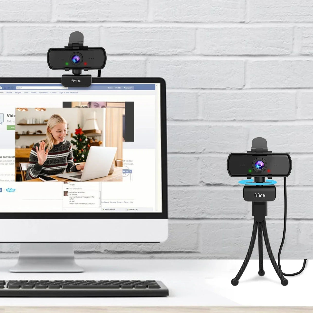Kaleo High-Definition Webcam – 1440p Clarity for Video Calls and Streaming 4