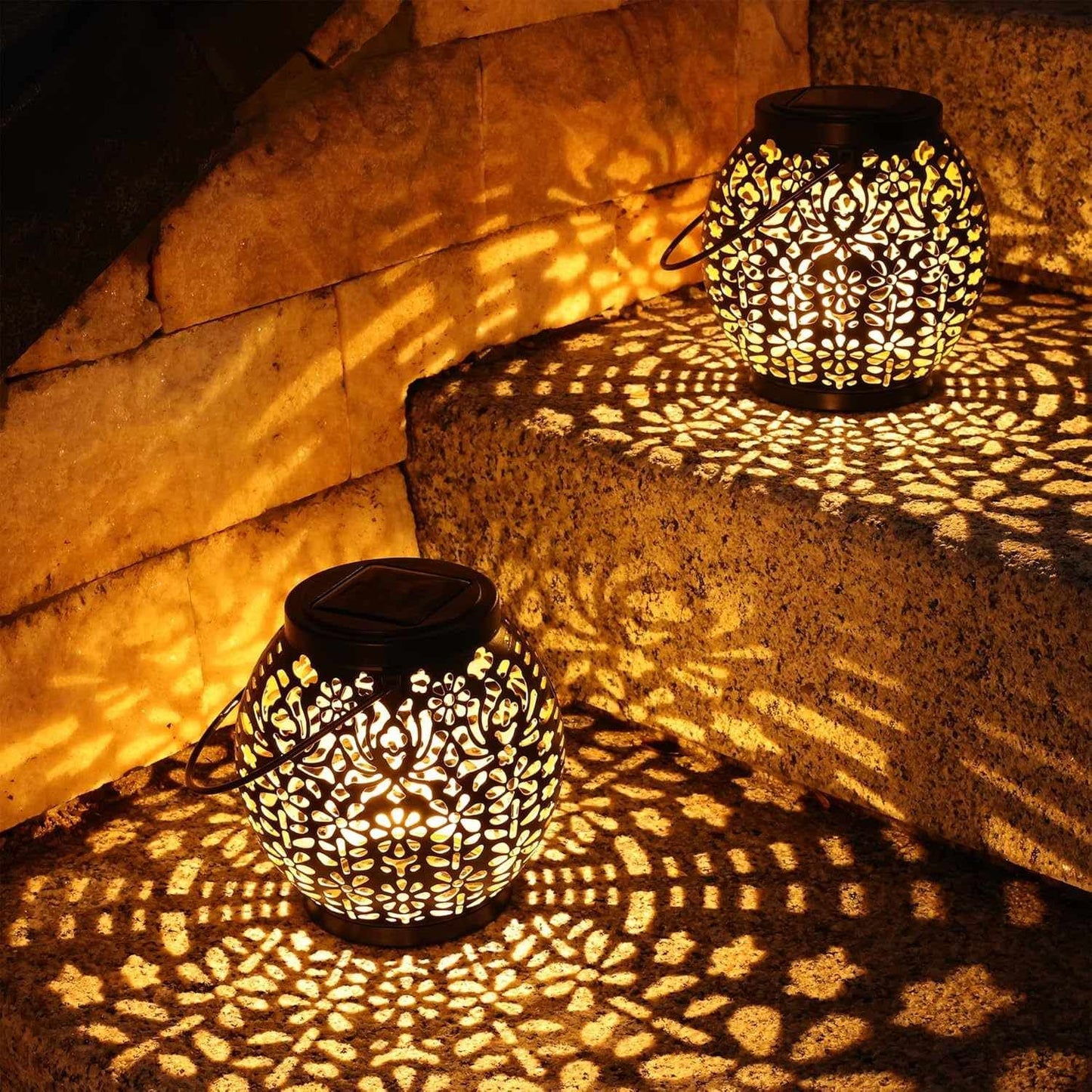 LumaGlow Outdoor Solar Lanterns – Weather-Resistant Hanging Lights for Gardens 0