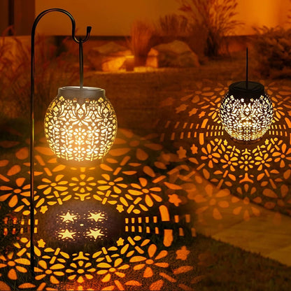 LumaGlow Outdoor Solar Lanterns – Weather-Resistant Hanging Lights for Gardens 1
