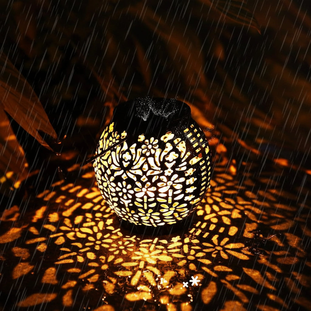 LumaGlow Outdoor Solar Lanterns – Weather-Resistant Hanging Lights for Gardens 3