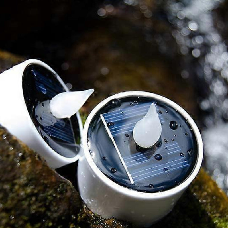 Lunavix Outdoor LED Tea Lights – Solar Powered Waterproof Flickering Ambiance 3