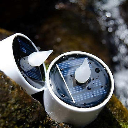 Lunavix Outdoor LED Tea Lights – Solar Powered Waterproof Flickering Ambiance 3