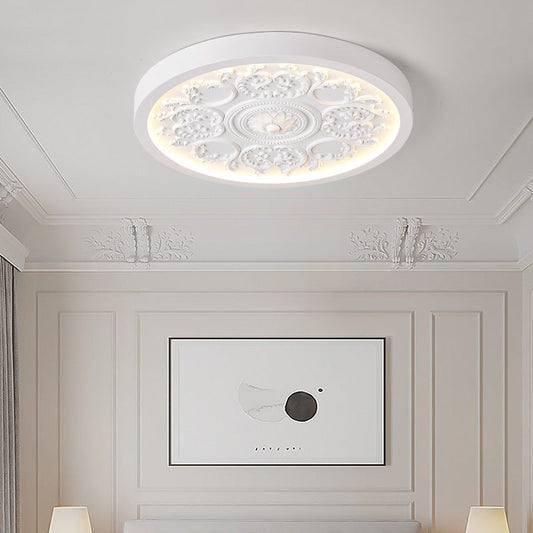 Delion Modern Minimalist Flush Mount Ceiling Light –  LED for Elegant Spaces