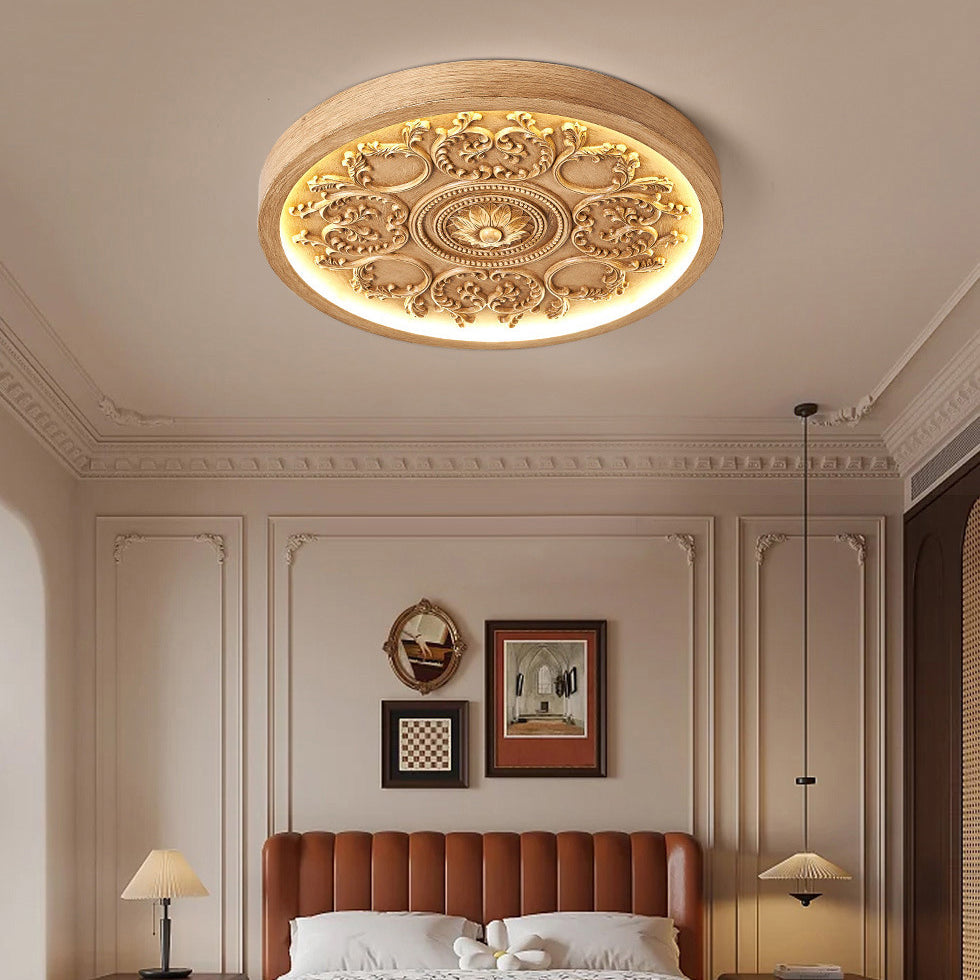 Delion Modern Minimalist Flush Mount Ceiling Light –  LED for Elegant Spaces