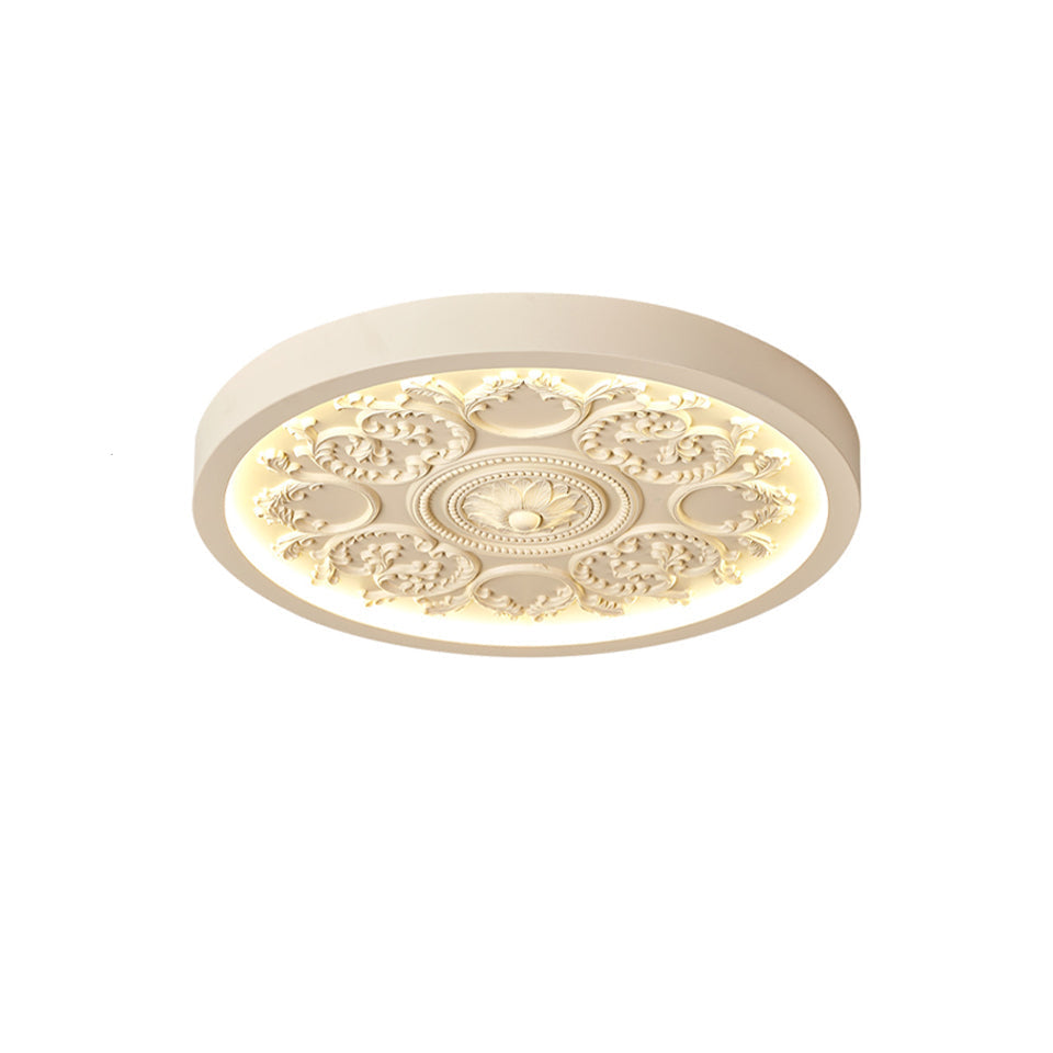 Delion Modern Minimalist Flush Mount Ceiling Light –  LED for Elegant Spaces