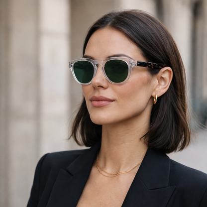 Malil Glen Unisex Stylish Sunglasses – Lightweight Round Design for All-Day Comfort