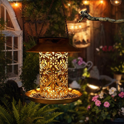 NaturaBird Outdoor Bird Feeding Station – Weather-Resistant with Solar Night Light 3