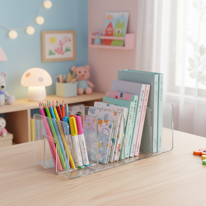 Nexa Desk Organizer for Home Office – Durable Acrylic Desk Tidy Solution 2