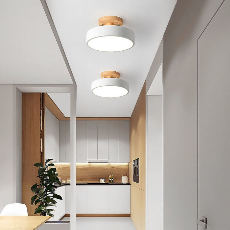 Sylor Modern LED Ceiling Light Fixture – Stylish Semi-Flush Mount for Home Décor