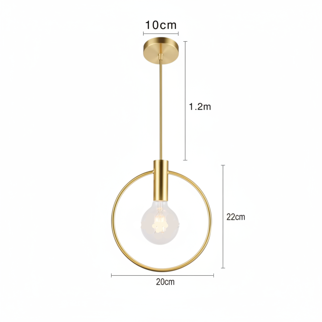 Oriana Modern Kitchen Pendant – Elegant Metal Lighting for Stylish Spaces 8