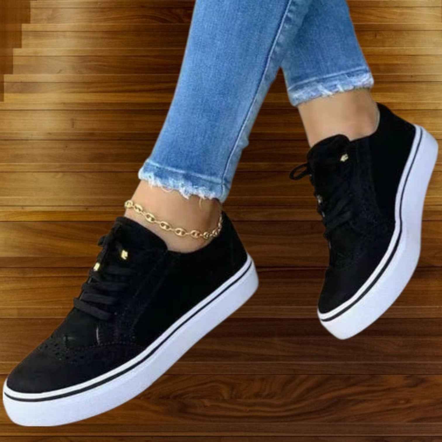 Oriana Women's Lace-Up Sneakers – Comfortable Supportive Footwear