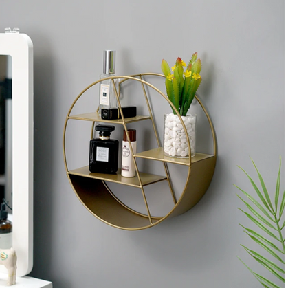 Pavo Modern Nordic Wall Display Stand – Irregular Iron Craft for Artistic Home Decor 3