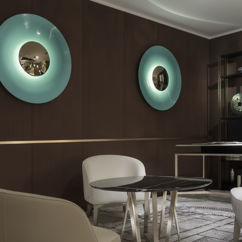 Pavo Modern Wall Light – Stylish LED Disc Design for Elegant Indoor Ambiance 2