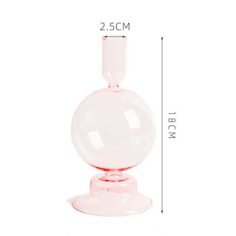 Raven Stylish Glass Candle Holders – Elegant Decorative Accent for Home Decor 11