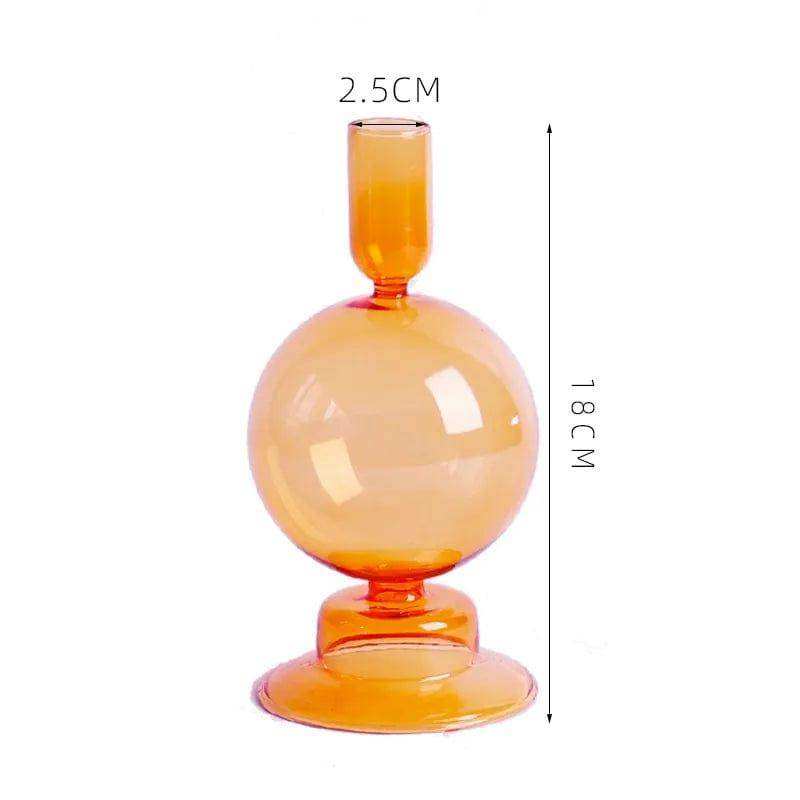 Raven Stylish Glass Candle Holders – Elegant Decorative Accent for Home Decor 23