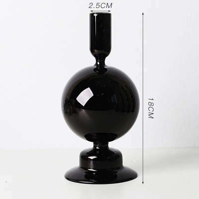 Raven Stylish Glass Candle Holders – Elegant Decorative Accent for Home Decor 28