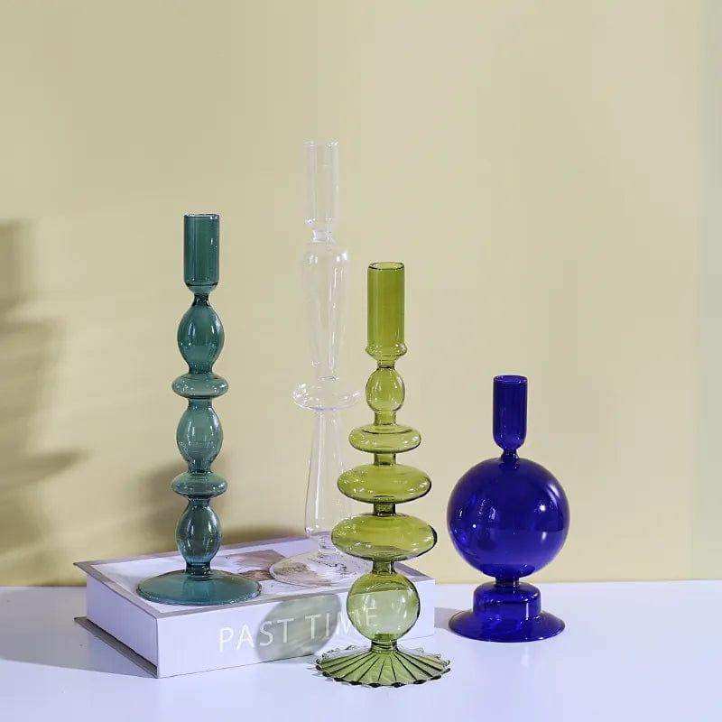 Raven Stylish Glass Candle Holders – Elegant Decorative Accent for Home Decor 6